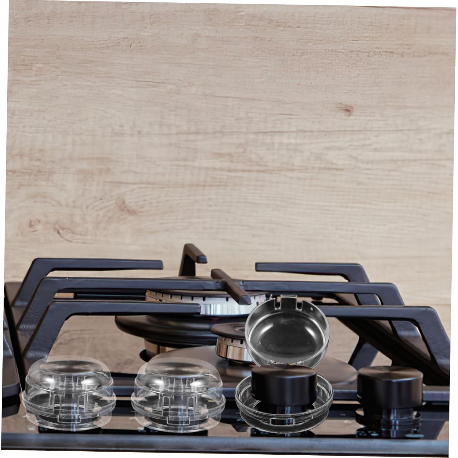 BESPORTBLE Child Safety Stove Knob Covers 6pcs Multi-Functional Childproof Oven Knob Lock for Boys and Girls Sturdy Design Suitable for Gas and Electric Stoves