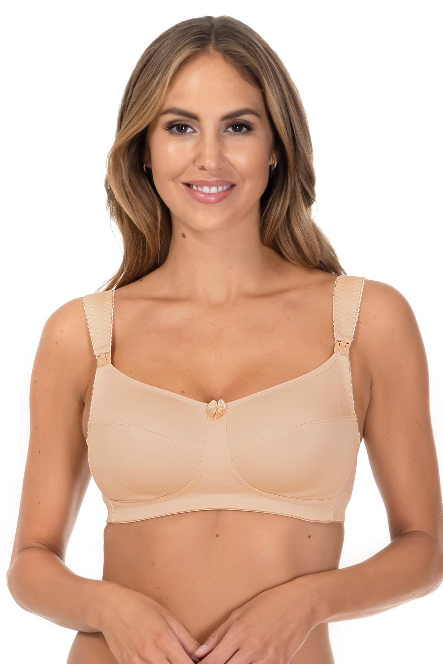 ROSME Sujetador de Mujer Lingerie de algodón sin Relleno para Lactancia, colección Mamacita