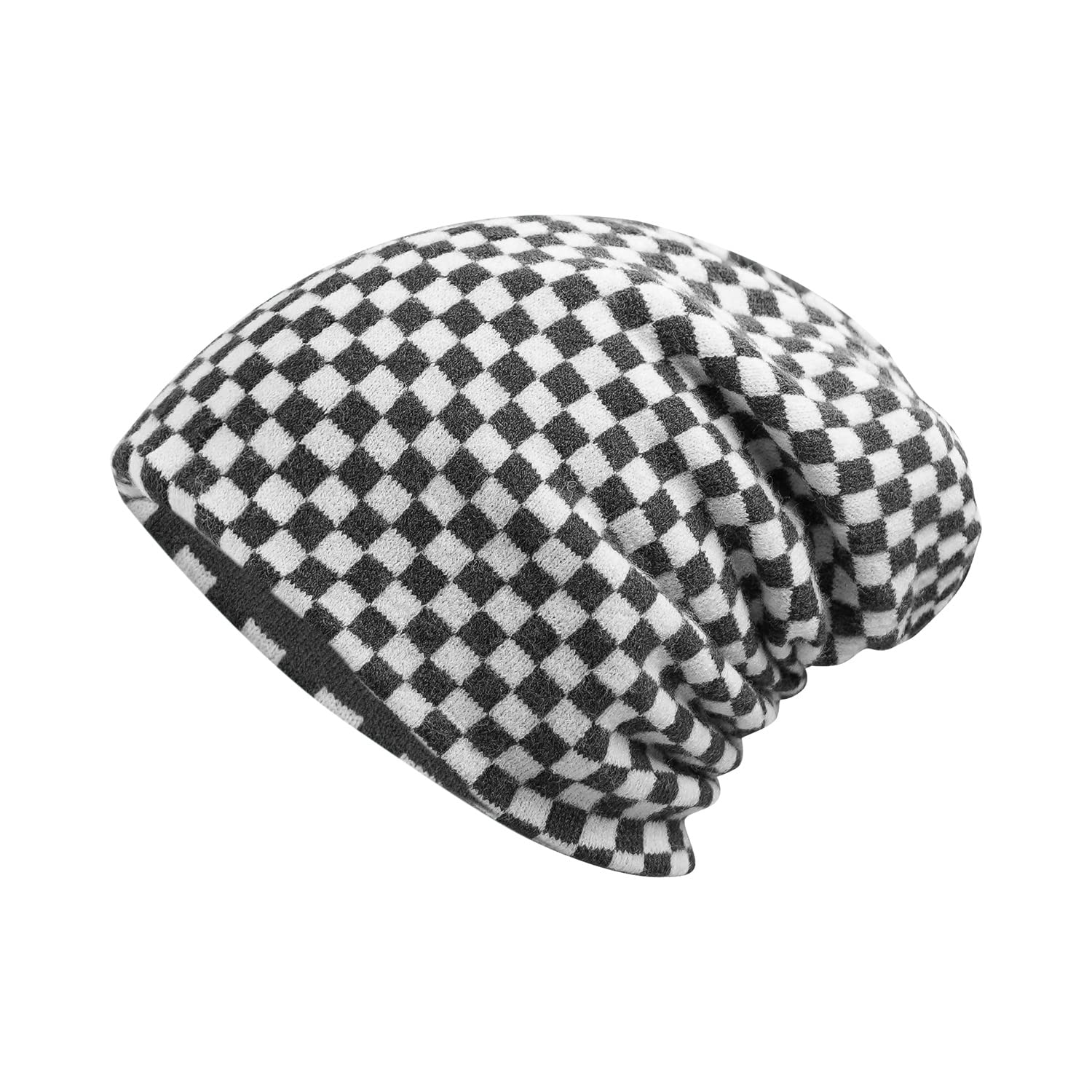 CLAPE Women's Slouchy Beanie Daily Skull Cap Winter Knitted Hat Warm Skull Ski Cap