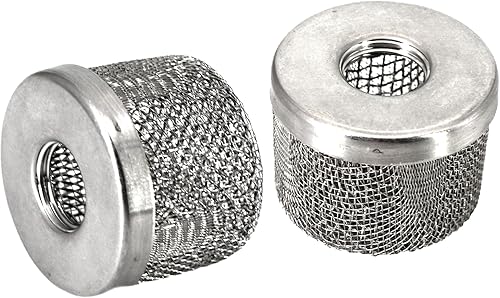 2 unids bomba de entrada colador 181073 para pulverizador de pintura sin aire 455 495 st Ultra 500 Ultra Max 695 manguera de succión doble pantalla