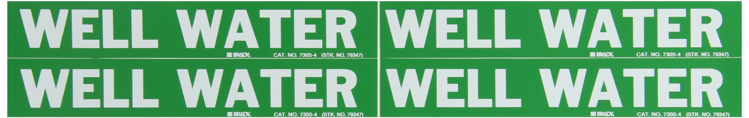Brady 7305-4 Self-Sticking Vinyl Pipe Marker, B-946, 1 1/8