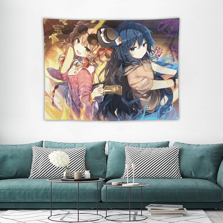 Amazon.co.jp: タペストリー おしゃれ 東方シリーズ 依神紫苑 依