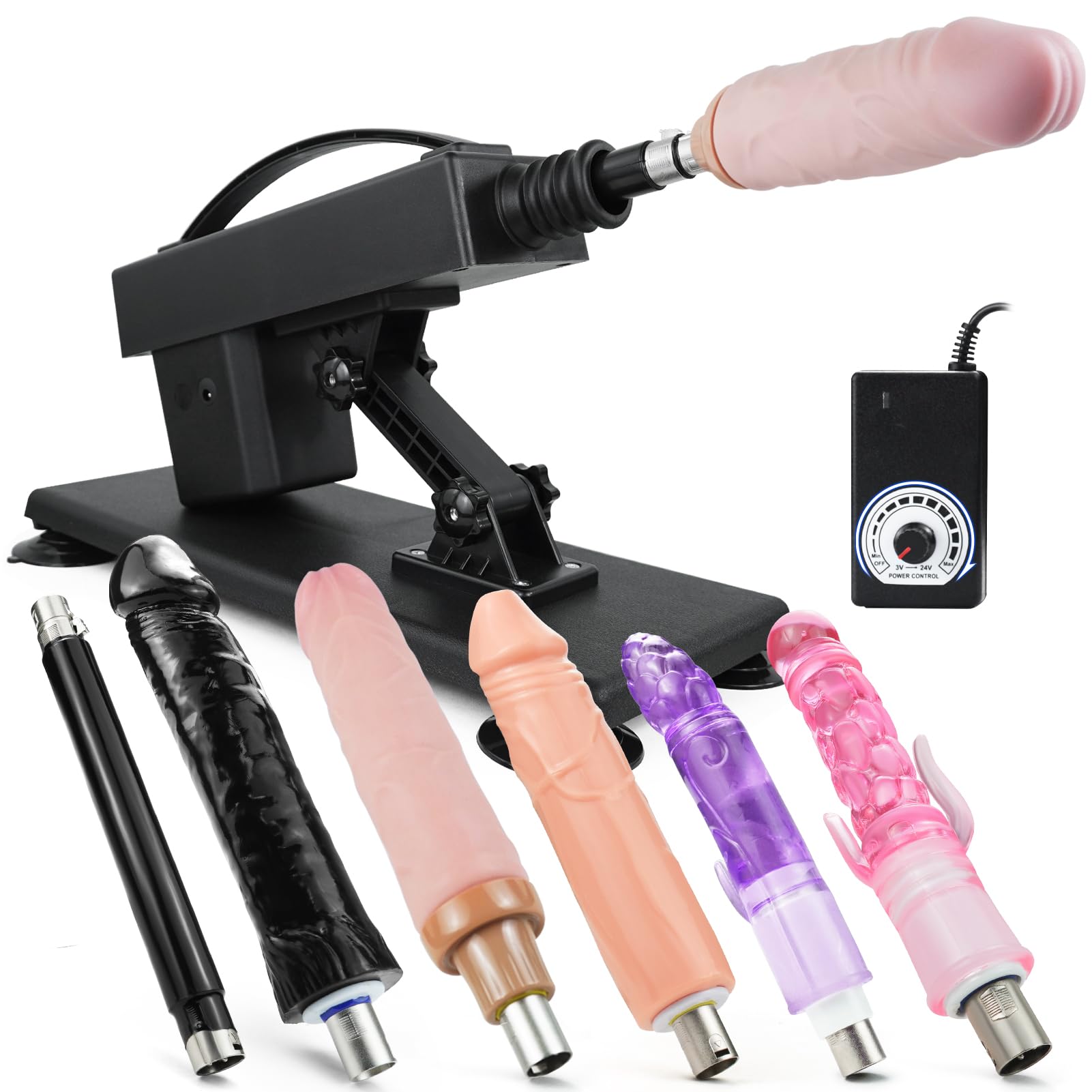 Fickmaschine Sexmaschine für die Frau mit Stoßfunktion Extrem Automatische Fickle Maschinen & Geräte Sex-Spielzeug Stoß Dildo Maschine Mit Anal Dildo Fuck Machine Sex (DeepBlack)