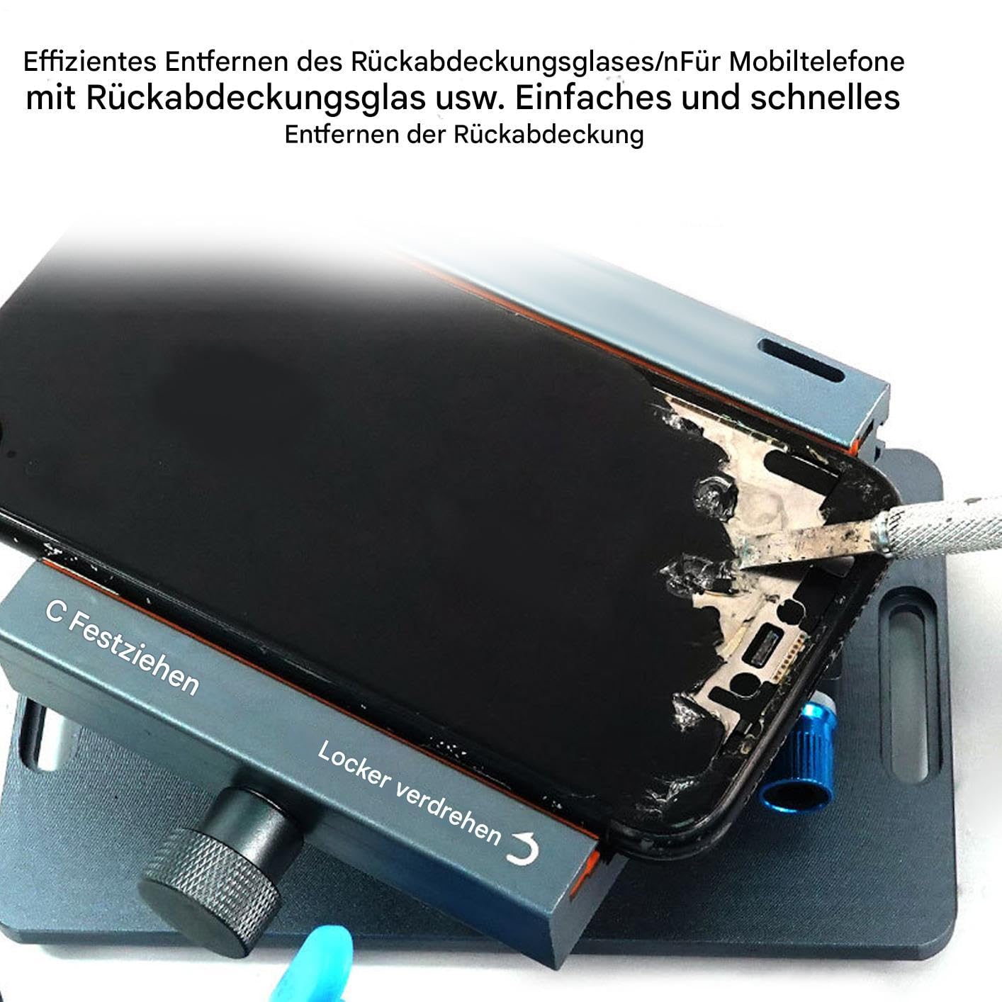 Screen Separator Machine, Funzione separatore LCD rotante Strumento di | Rimozione del coperchio del telefono 2 in 1, strumento di apertura dello schermo LCD a rotazione mult
