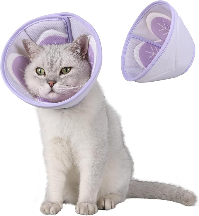 WZ PET Cat Recovery Collar Cone,Adjustable Cat Cone Collar