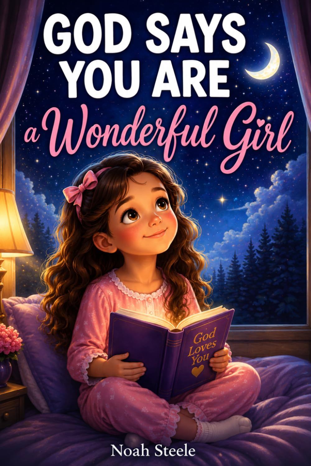 God Says You Are A Wonderful Girl: An Inspiring Christian Book for Kids to Build Faith, Confidence, and Courage