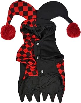 Amazon ペット 犬服 ジョーカーピエロ ハロウィン コスチューム ｔシャツ 犬 わんこ Xs ノーブランド品 シャツ パーカー 通販