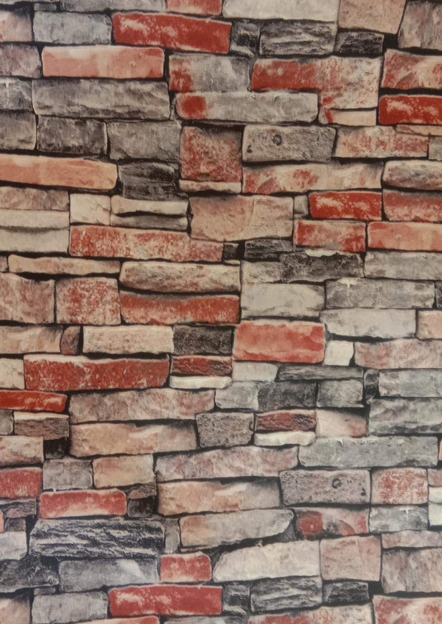 Elite Infra Associates Classic/Modern Waterproof Wallpaper roll Non-Adhesive (Vinyl Coating; Multicolour; 53 cm x 10.05 m .) 5 Feet Mode_EIA_065