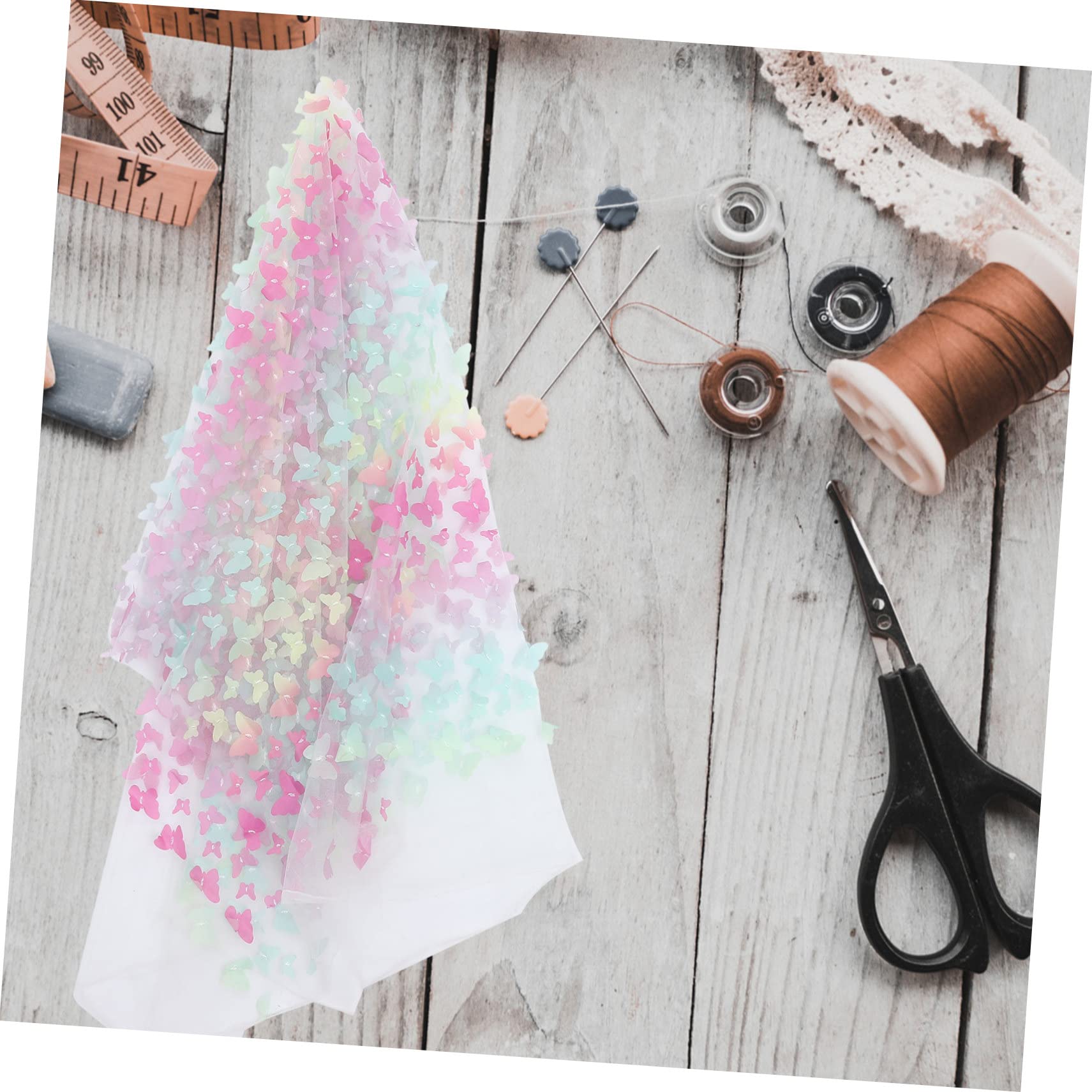 Operitacx 3piezas Cinta De Encaje De Para Manualidades Diy Decoración De Ropa y Accesorios Material De Malla Suave y Ligero