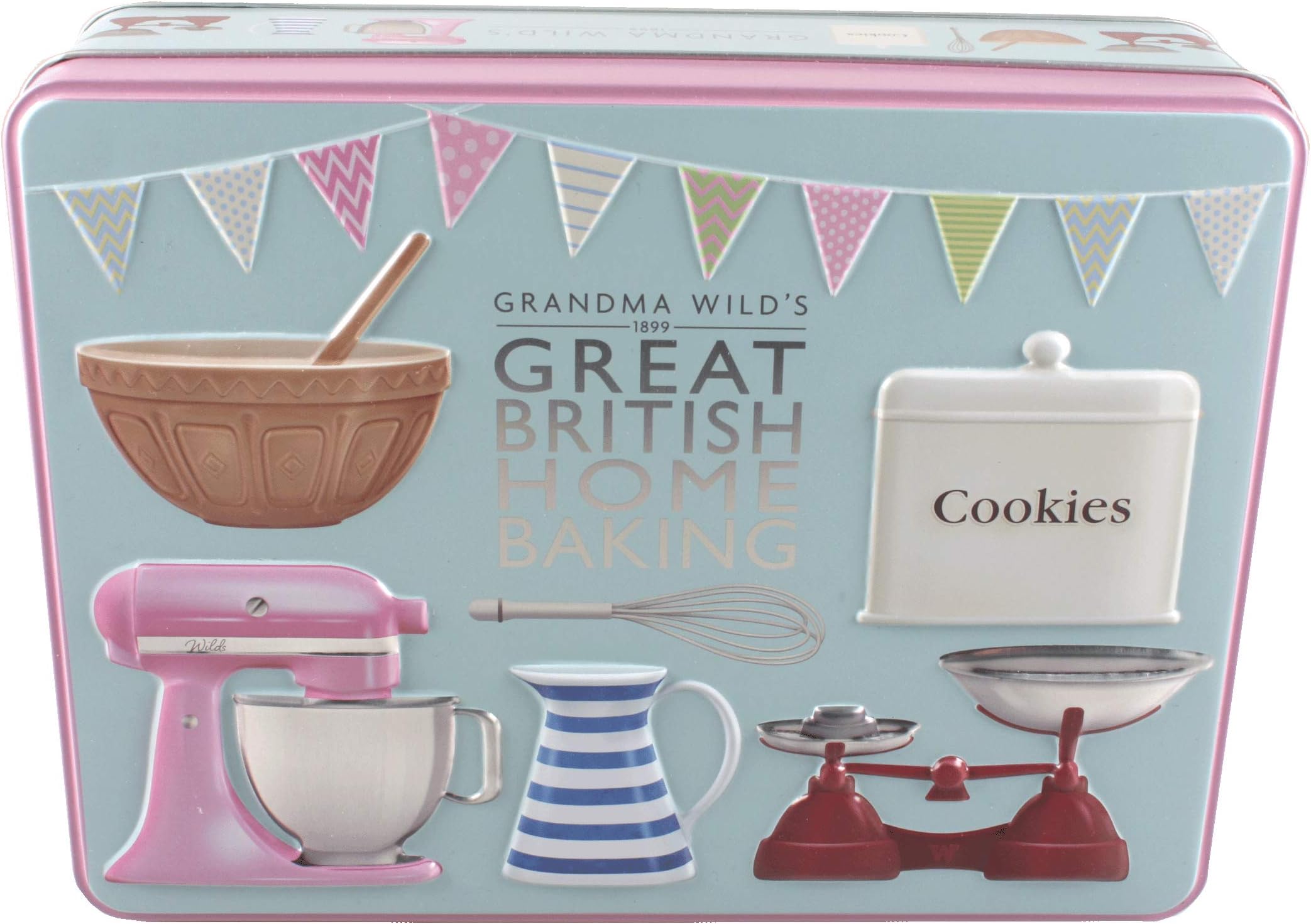 Grandma Wild’s Great British Home Baking Biscuit Tin, 400g