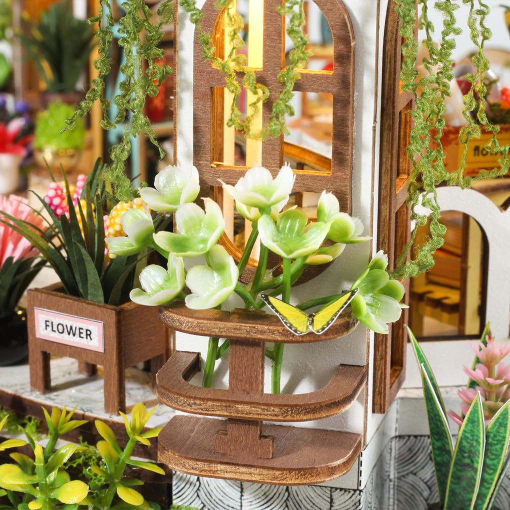 Exquisito Kit de jardín en Miniatura, Proyecto de casa de Bricolaje
