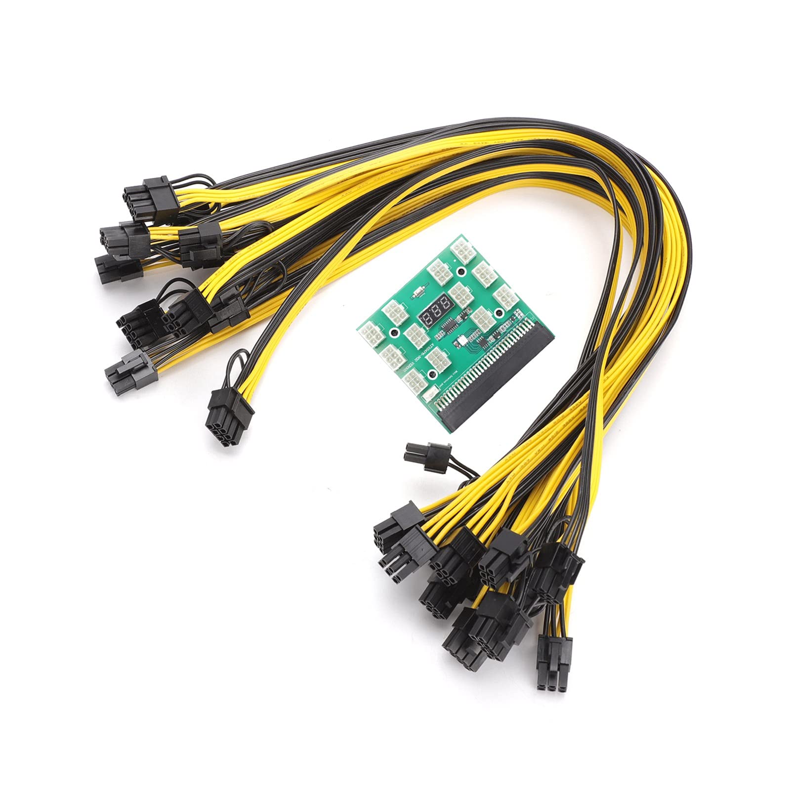 Buy Shoze 12PCS GPU Power Cable Breakout Board Server Adapter PSU Power