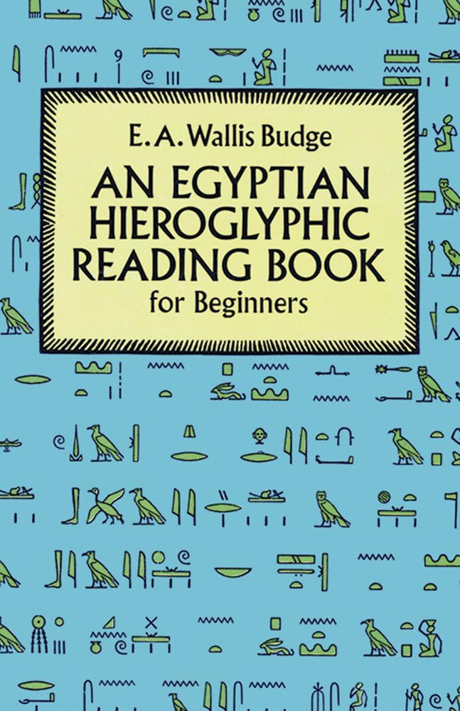 Egyptian Hieroglyphic Reading Book for Beginners (Egypt)