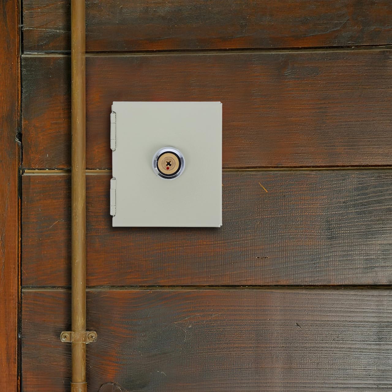 POPETPOP Cubierta de toma de corriente con llave resistente a la intemperie, protector de enchufe eléctrico para uso en interiores y exteriores, funda de enchufe de seguridad para niños, se adapta a