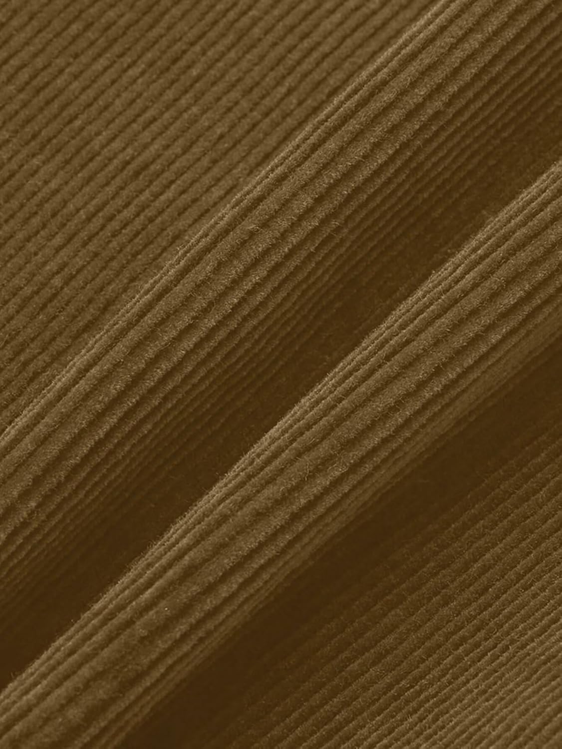 Flamingals Mid Rise Corduroy Pants for Women Seam Front Double Button Work Trouser Flare Pants Trendy - Image 5