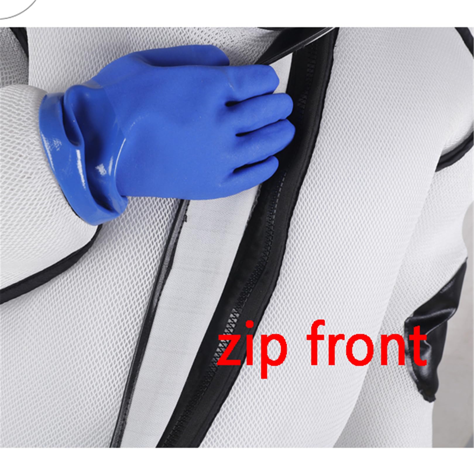 SXHEYUY Traje De Apicultura De Cuerpo Entero con Zapatos Y Guantes Largos, Chaqueta Protectora De Apicultor con Velo, Mono De Apicultura