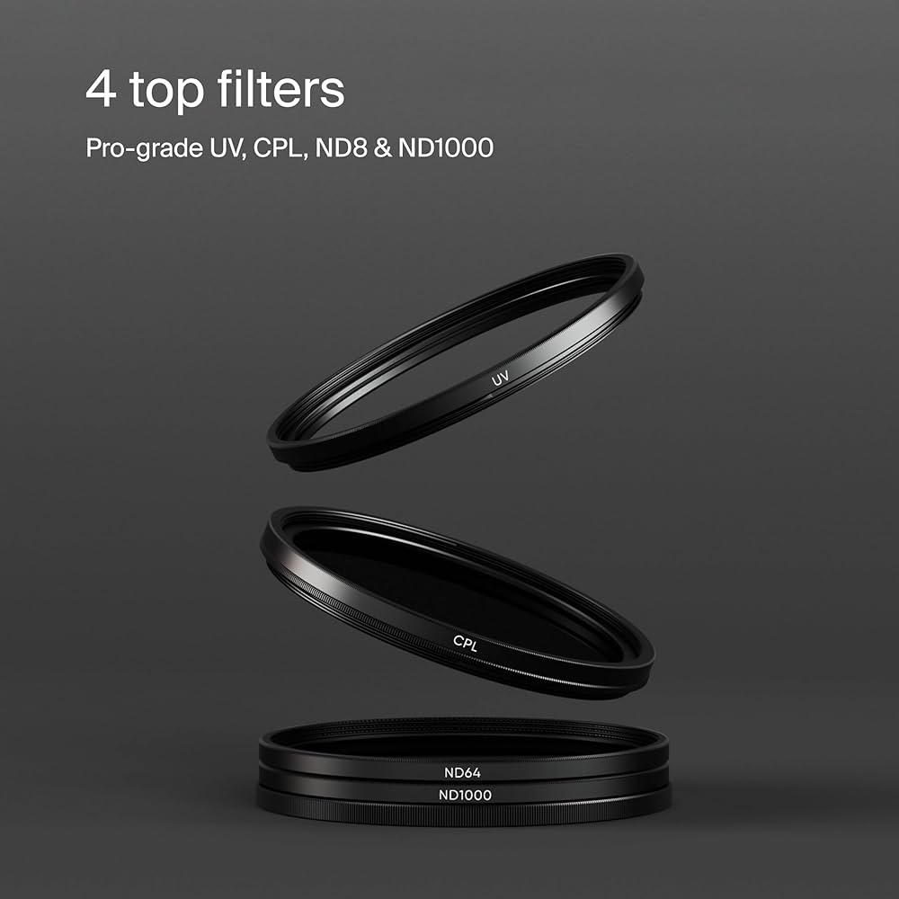 Urth 95mm UV,偏光CPL, ND8, ND1000 レンズフィルター Amazon.com : Urth 95mm 4-in-1 Lens Filter Kit (Plus+) - UV