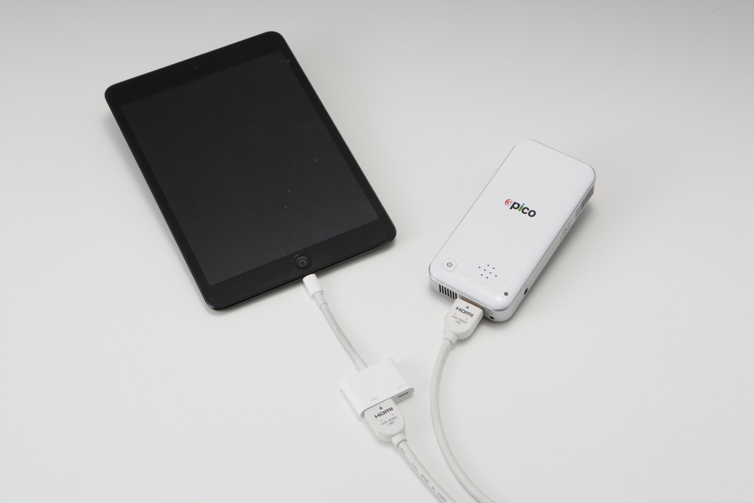 epicoモバイルプロジェクター PJ214A HDMI接続 epicoモバイルプロジェクター PJ214A HDMI接続