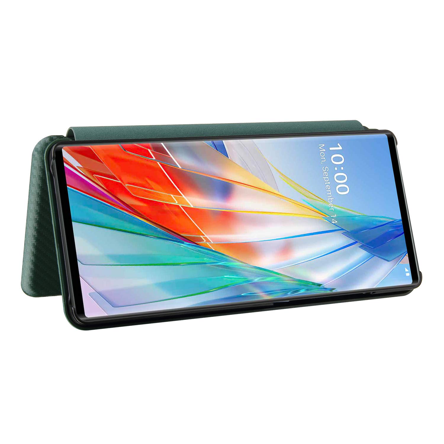 Coque Pour LG Wing 5G, LG Wing 5G, Ultra Fine En Polycarbonate Avec Coque Rigide, Compatible Avec LG Wing 5G De 6,8" (noir