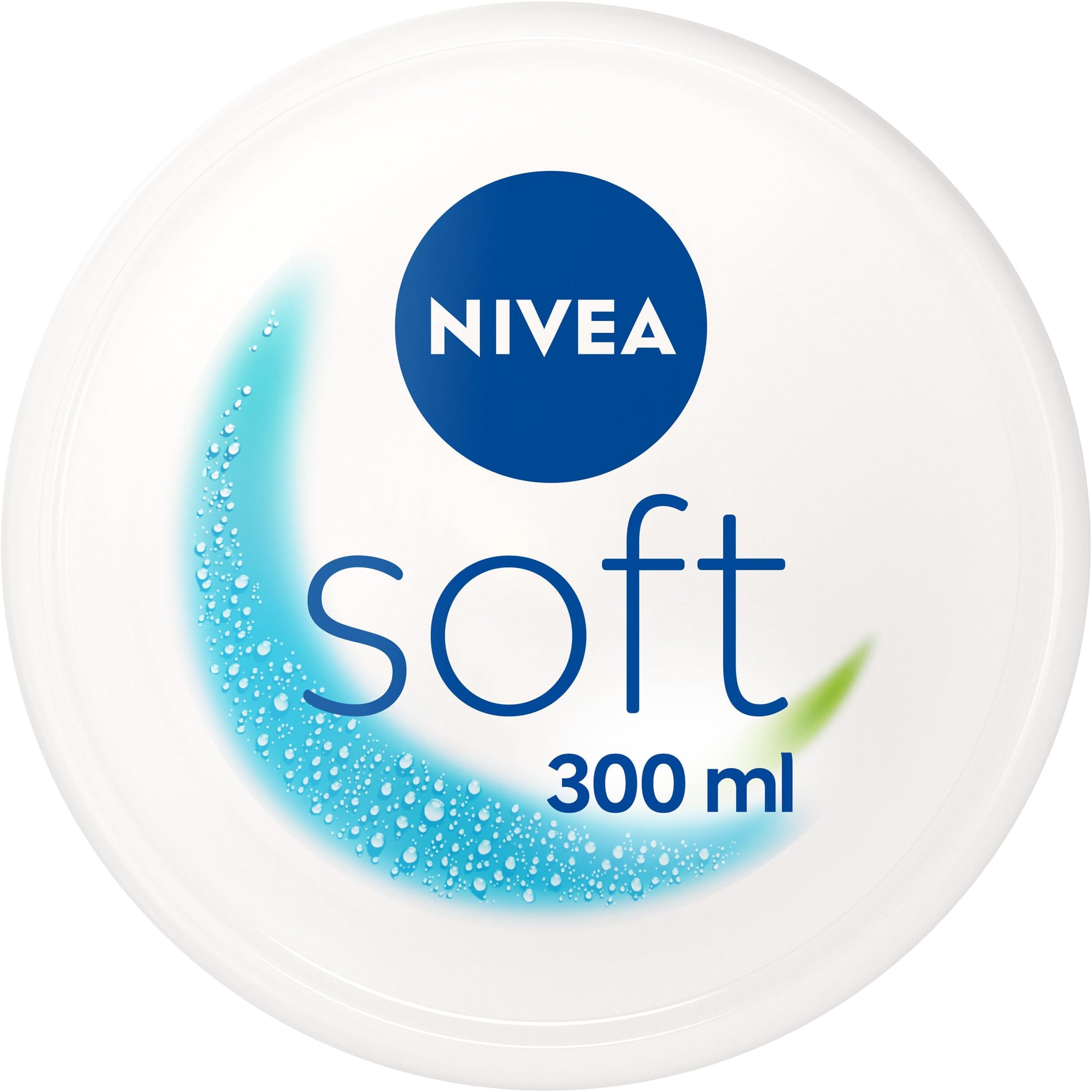 Soft Moisturising Cream (300ml), 48H Moisturising Cream for Face, Body and Hands with Vitamin E and Jojoba Oil, Hand Cream Moisturises Deeply, Vegan Formula Day Cream