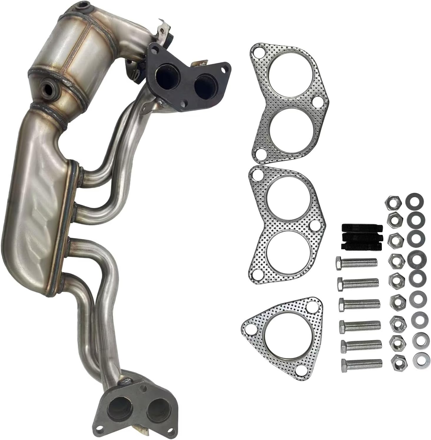Anytek Catalytic Converter Direct-Fit Compatible with Subaru Impreza Outback Crosstrek Forester XV Crosstrek H4 2.0L 2.5L Replace# 16689 17367 44620AC580 EPA Compliant