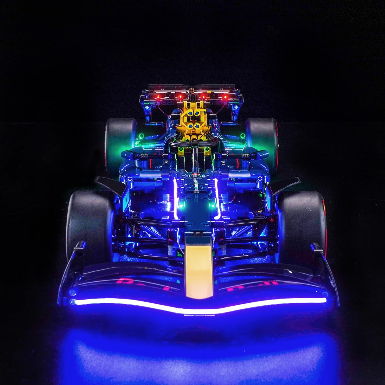 Light Kit Compatible with Lego Oracle Red Bull Racing RB20 F1 Car 42206 (No Model) - Image 2