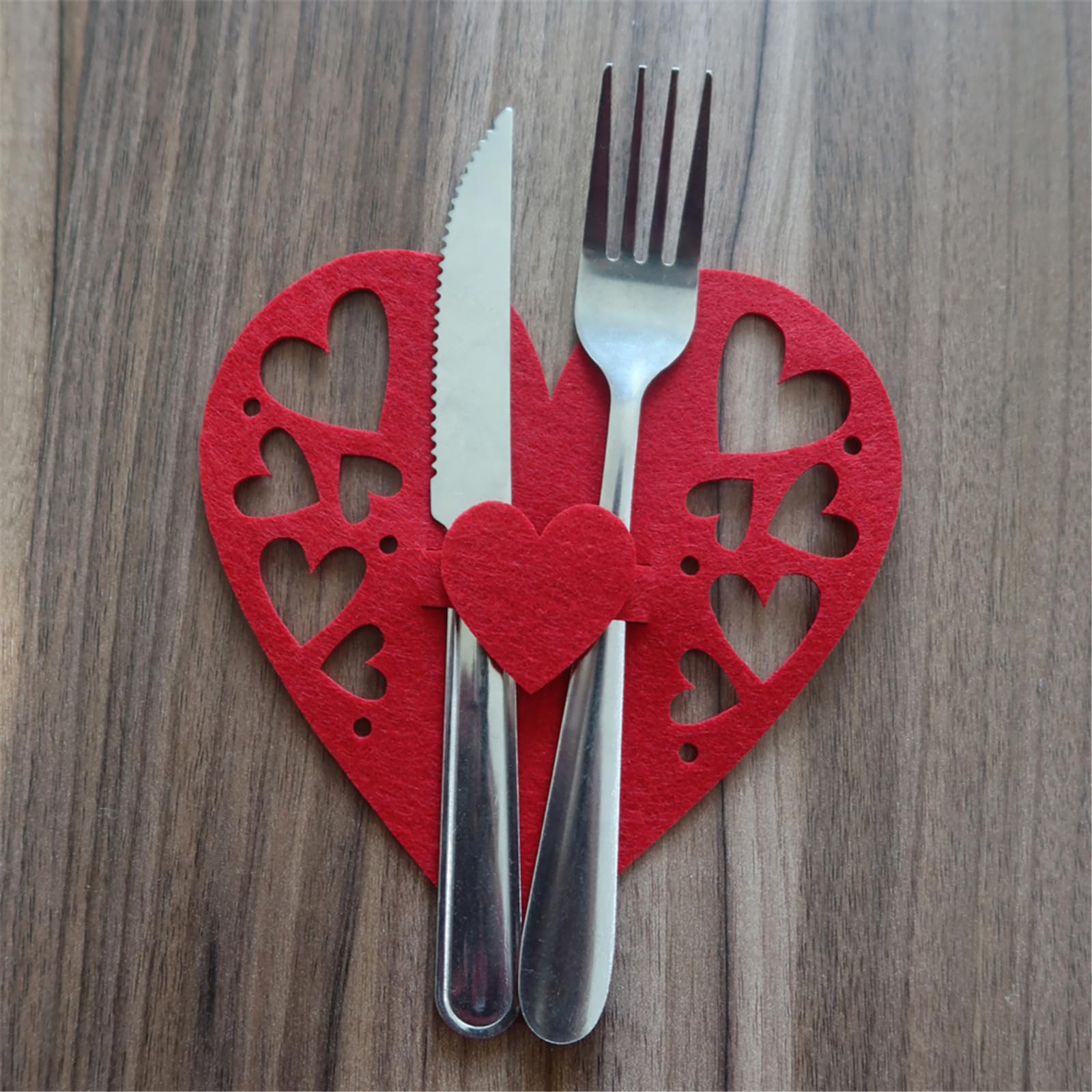 Set De Table Coeur Saint Valentin, Set De Table Mariage