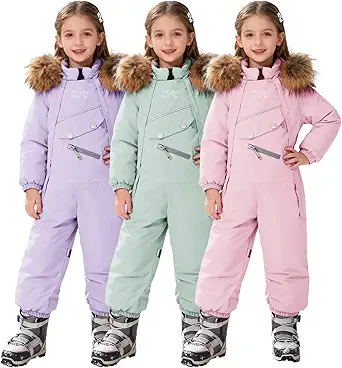 Baby Snowsuit Toddler Snow Suit Winter Coat Clothes Ski Sled Puffer Jacket Hooded Jumpsuit
