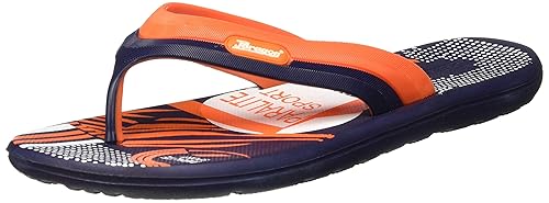 PARAGON Mens Navy Blue-Orange Footwear-10 UK (Ev1347gnavy Blueorange)