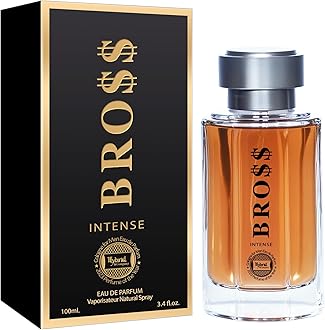 Hybrid & Company Bro$$ Intense For Men Pour Homme Eau De Toilette Natural Spray 3.4FL.OZ