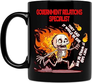 Funny Government Relations Specialist Gift Coffee Mug, Christmas Gifts For Government Relations Specialist Appreciation Gifts Coworker Birthday Cup
