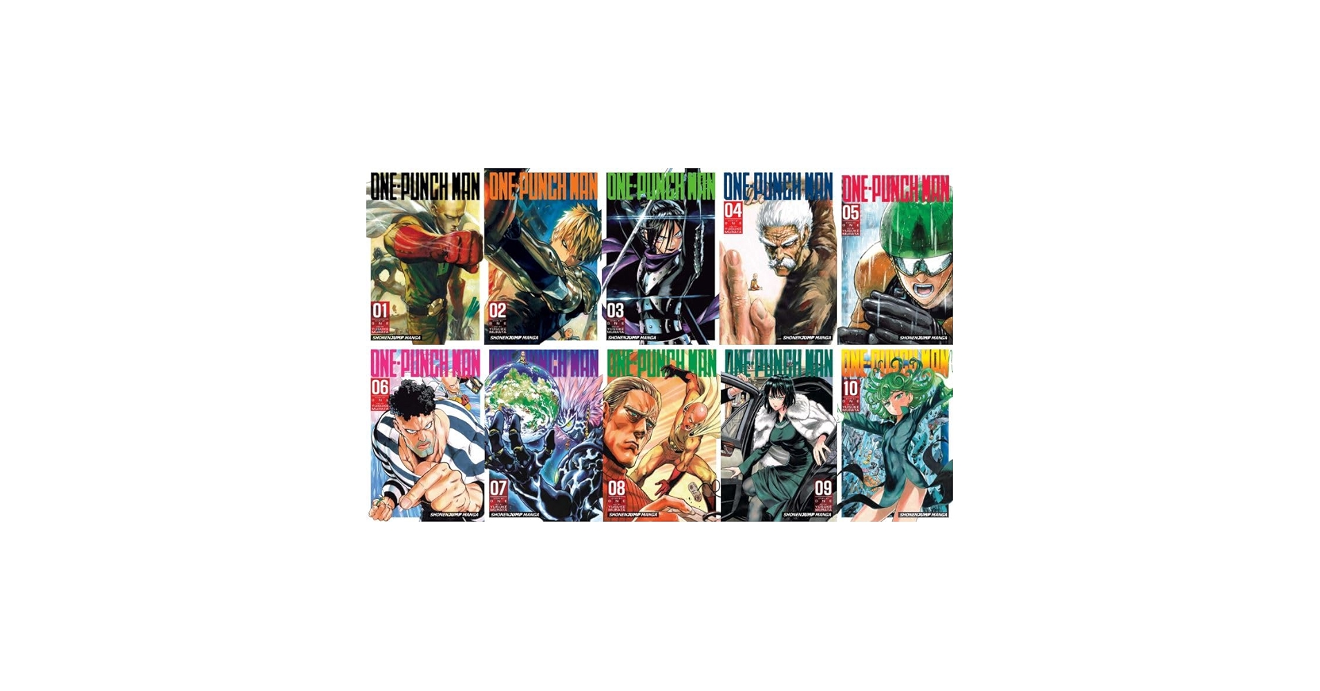 ONE PUNCH-MAN 全巻セット one-punch-man-volume-1-10-