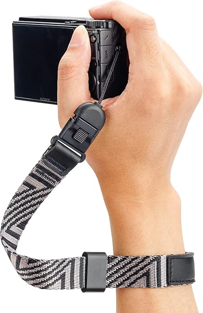 PROfezzion Camera Wrist Strap, Compact Camera Strap Quick Release for Sony ZV-1 ZV-1F RX100III RX100VII DSC-RX100 VA DSC-H300 DSC-HX99 DSC-RX1R II DSCWX350 DSC-WX500 DSCW800 DSCHX60 DSCW830 and more