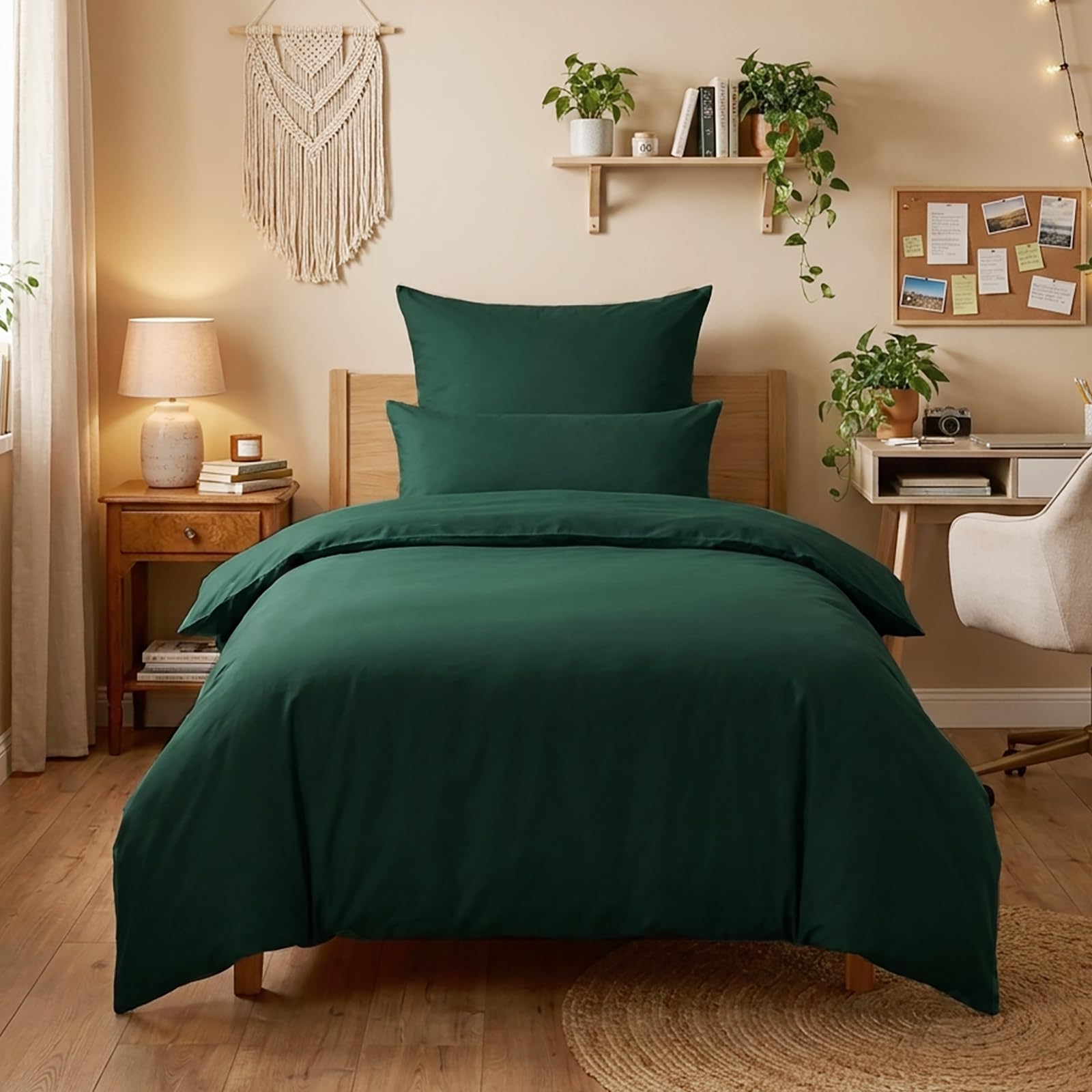 Housse de couette 155 x 220 cm RUIKASI pour une chambre parentale moderne et cocooning