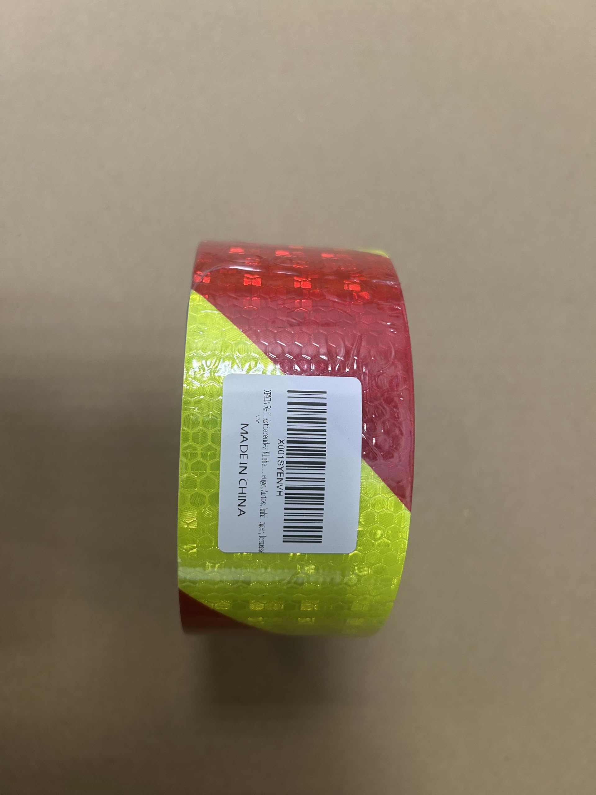 JSTKJ Reflektierendes Klebeband Rot/Weiß Wasserdic Produktbild-Vorschau 7