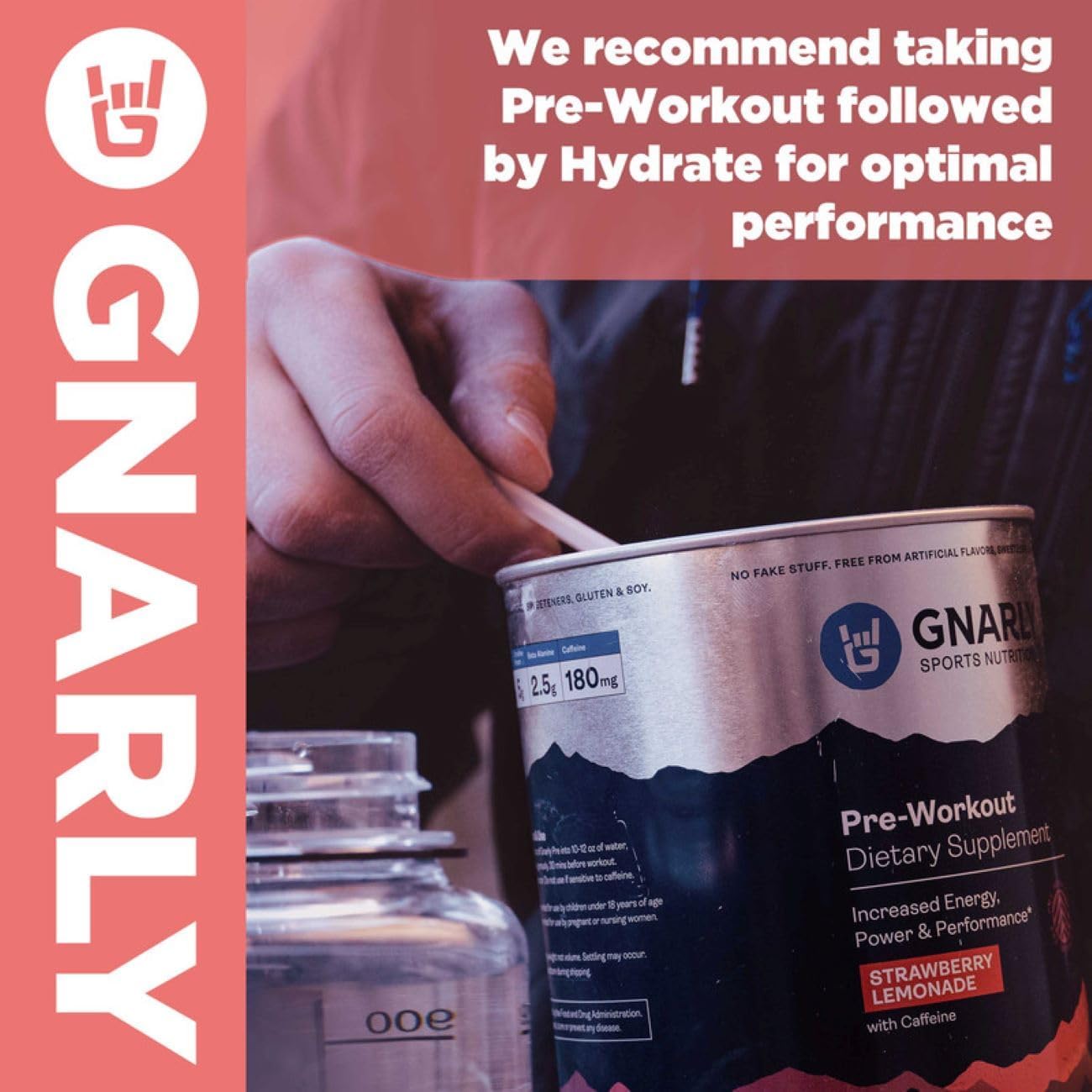 Gnarly Nutrition Hydrate Electrolyte Powder – Ruby Red Grapefruit Exercise Hydration Drink Mix – NSF Contents Certified – Electrolyte Solution, Performance & Recovery – Ruby Red Grapefruit, 14.10 oz Grapefruit Bag (40 Servings) image 8 of 9 B019EBDVZQ