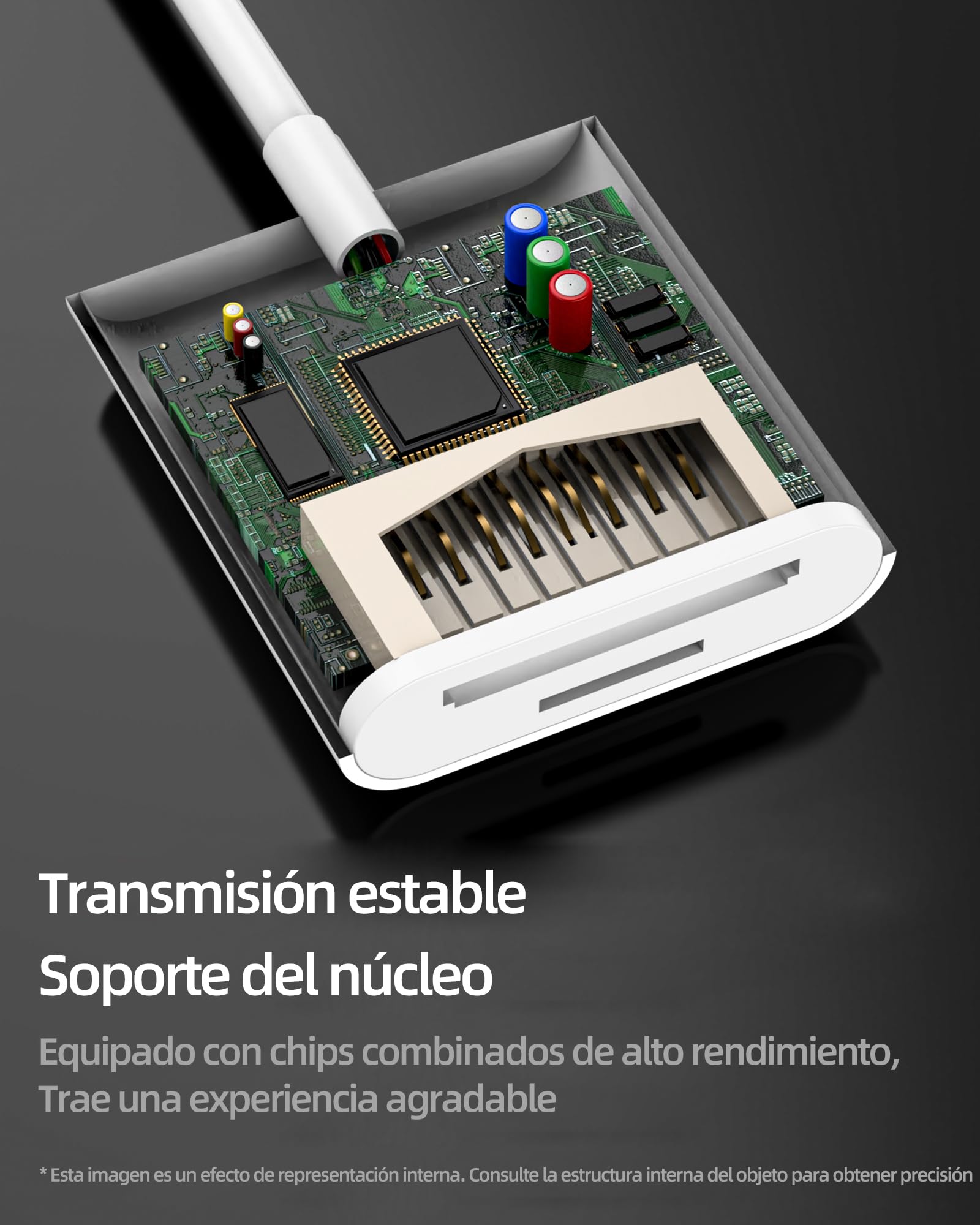 Lettore di schede SD Lightning (3 in 1) per iPhone 14 13 Pro Max, caricabatterie, cavo adattatore, lettore di schede micro SD, certificato MFI per Apple, iPad, Fotocamera, TF Memory Stick, Foto
