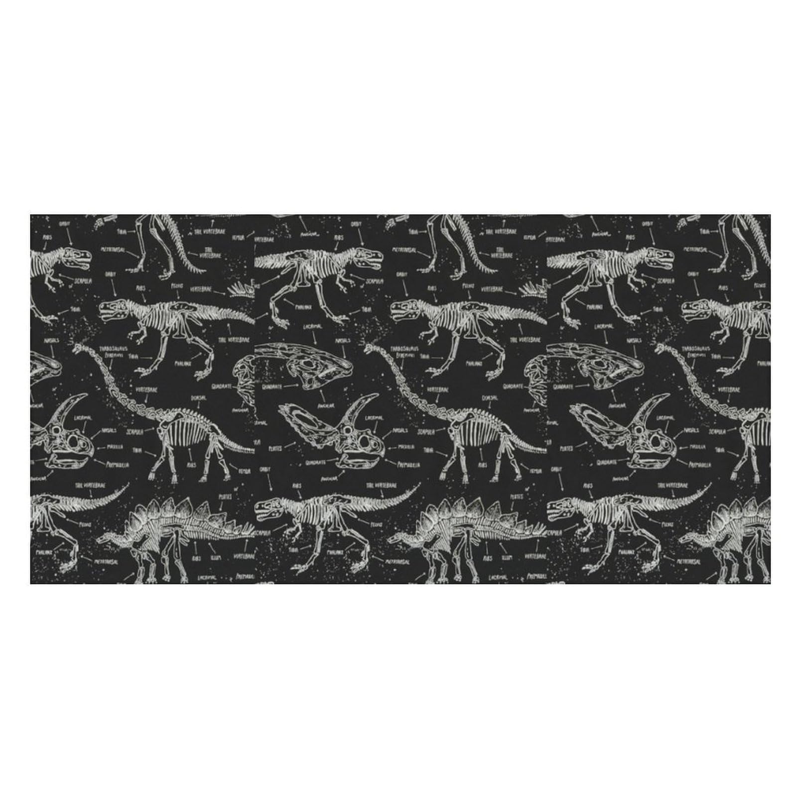LWORZIIB Beach Towel, Black Dinosaur Bath Towel, Pool Towel Great for Gym Swimming 80 X 160cm