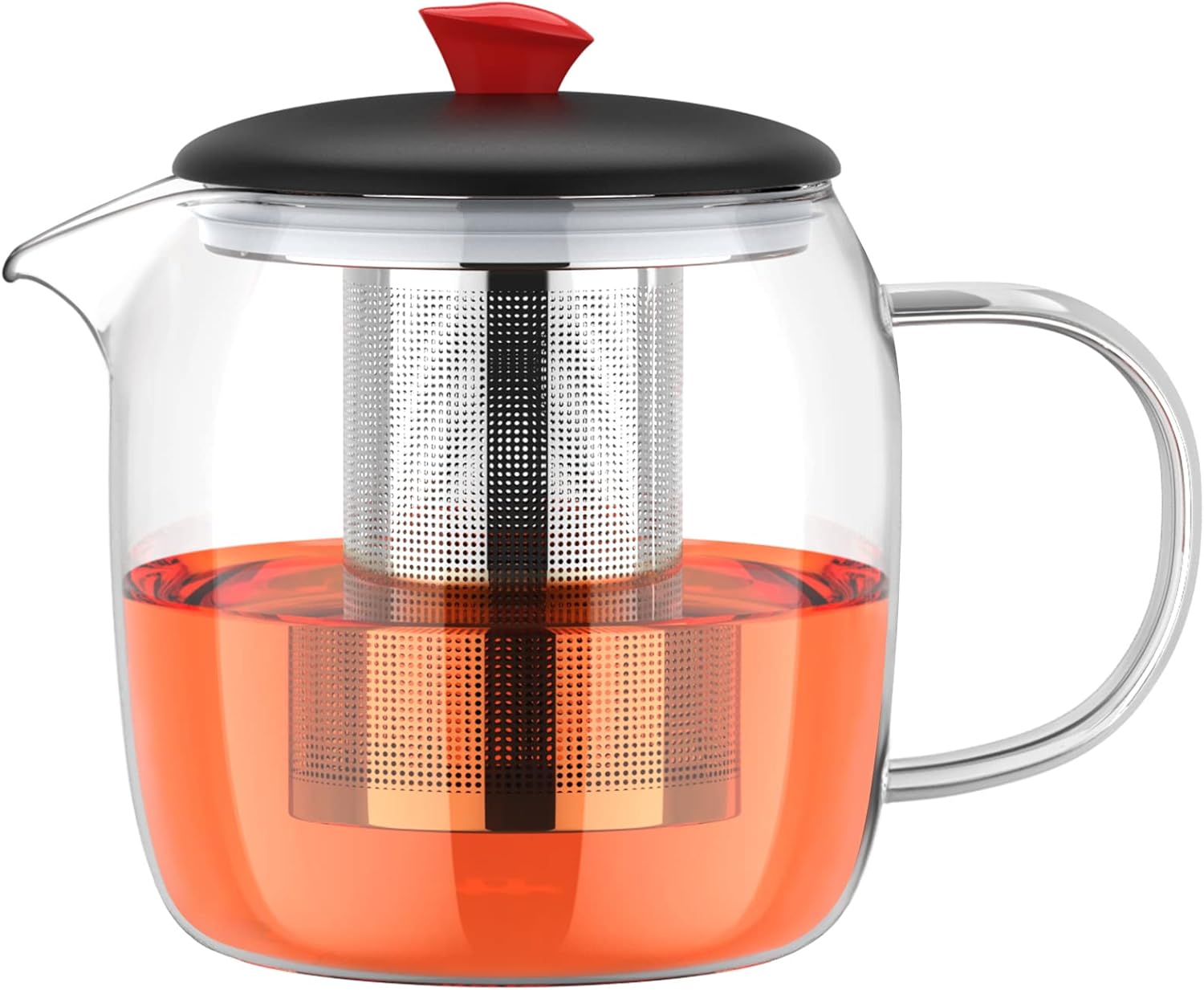 Glass Teapot with Removable Infuser, Tea Pot 1000ml/33OZ