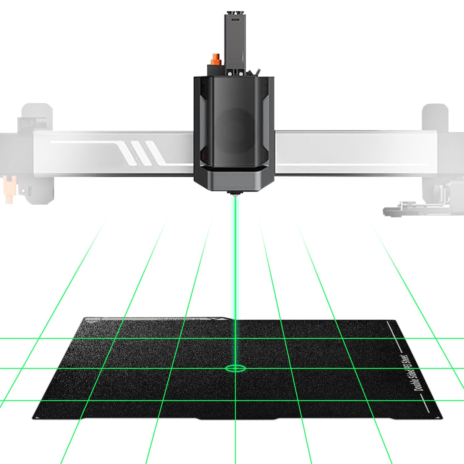 Kobra 3 platforma magnetyczna PEI ze stali sprężynowej, obustronnie strukturyzowana elastyczna płyta konstrukcyjna, elastyczna płyta do drukarki 3D Anycubic Kobra 3, Kobra 3 Combo
