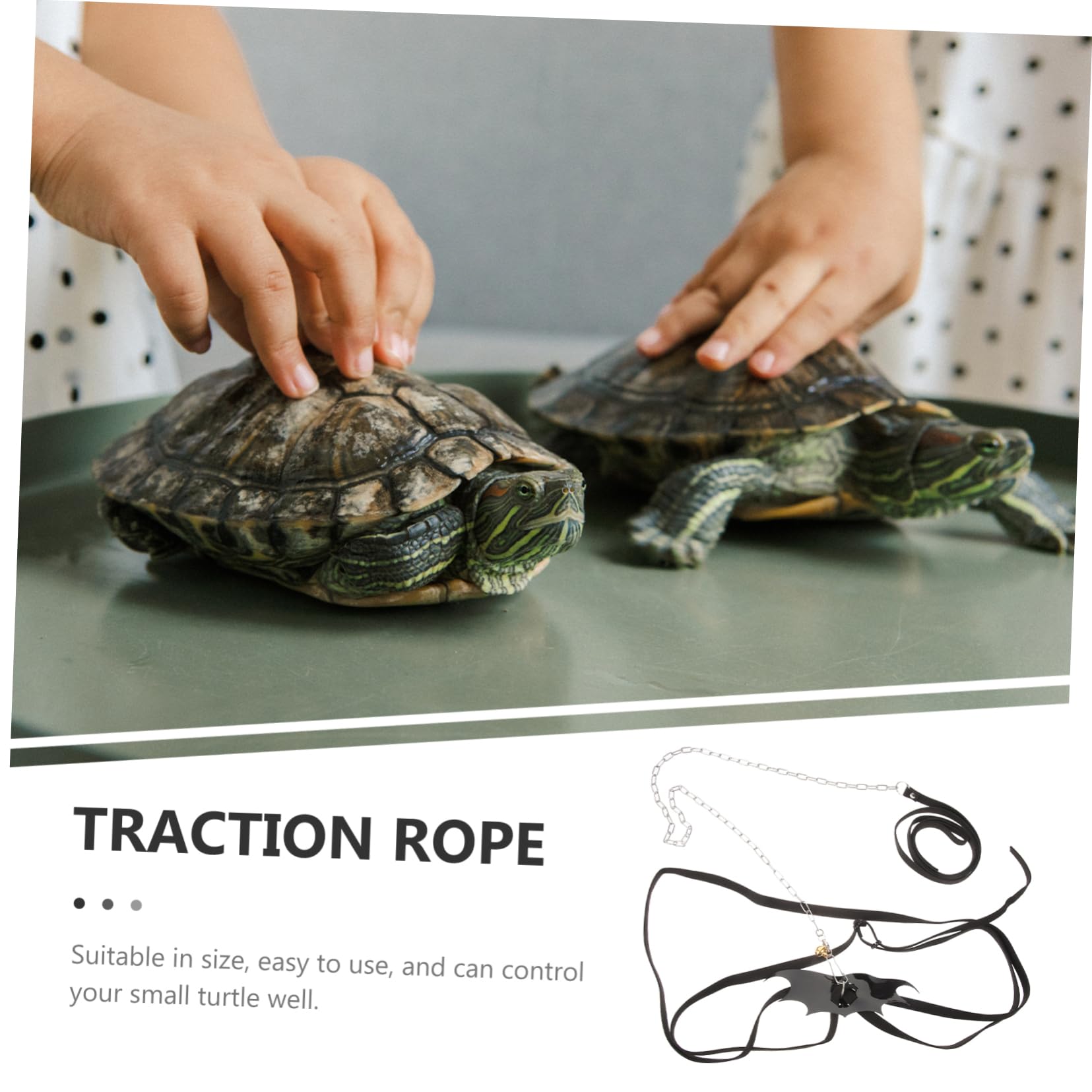 GALPADA Tortoise Traction Harness Leash for Comfortable Turtle Walking Portable Escaping Design with Wing Decor Lightweight and Wear Pet Supplies for Animals