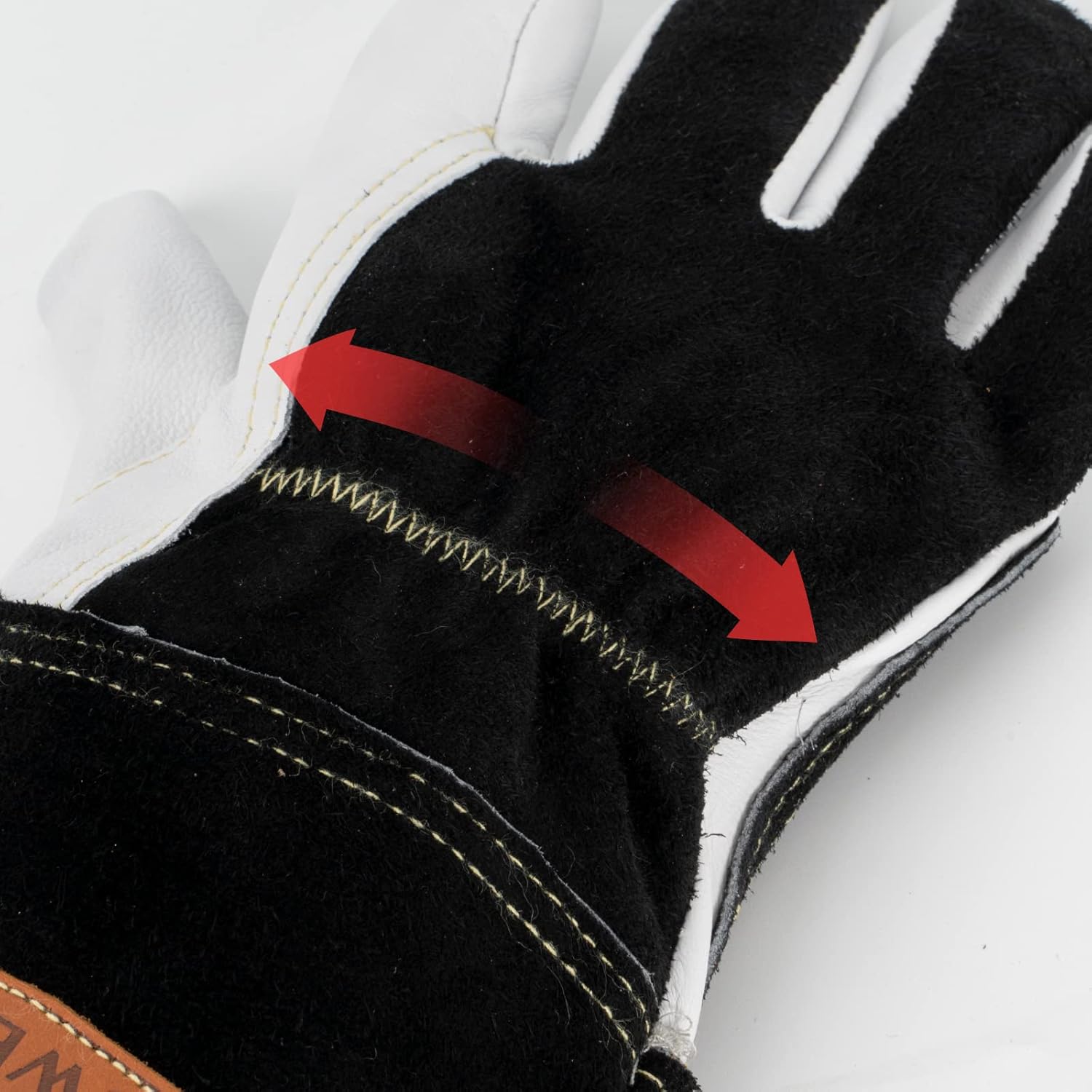 YESWELDER Premium Goatskin TIG Welding Gloves | Top Grain Leather | High Dexterity | True - Fit-Large - Image 7