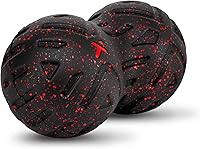 Vista 2 de Trigger Point Performance TriggerPoint - Pelota de masaje doble universal con rodillo texturizado de 8 pulgadas