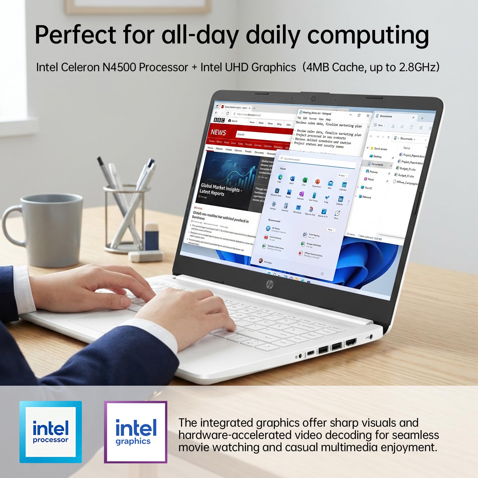 Amazon.co.jp: HP ポータブルノートパソコン、学生およびビジネス、14