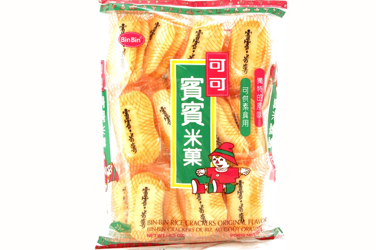 Rice Crackers (Original Flavor) - 5.2oz [Pack of 3]