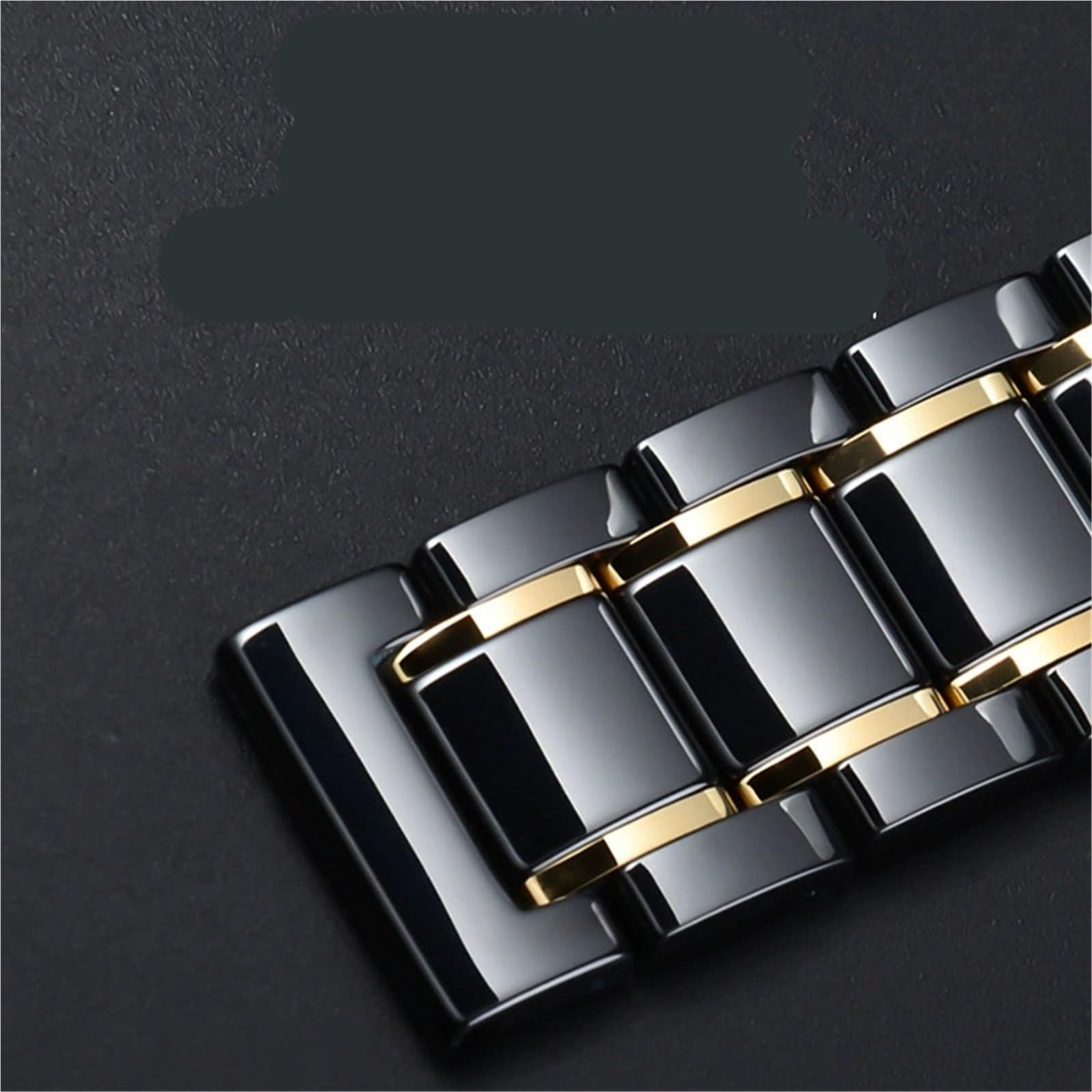 cinturino dell'orologio Accessori for braccialetti di ricambio in ceramica da uomo 20mm 22mm Comodo cinturino for orologio lavoro for il tempo libero