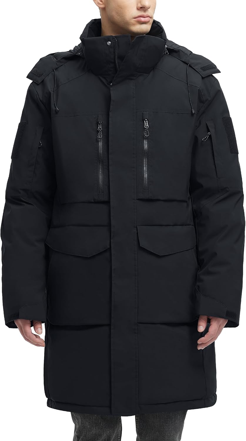 Winter Coats For Men Long Winter Jackets Heavy Warm Water Resistant Windproof Outerwear Parka Jackets Winter Coats For Men Long Winter Jackets Heavy Warm Water Resistant Windproof Outerwear Parka Jackets