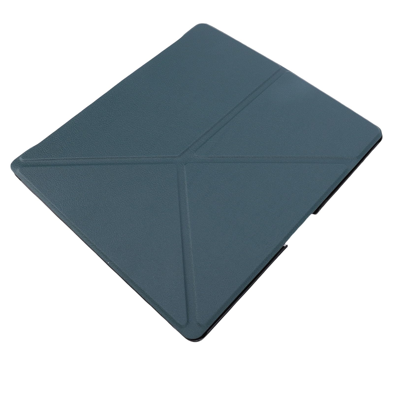 – Slim Kindle Scribe Case Fit for 10.2 Inch E Book Reader, Foldable Stand Design with Auto Sleep Wake, Perfect for E Reader Lovers, Plastic and Faux Leather Material (Dark Green)