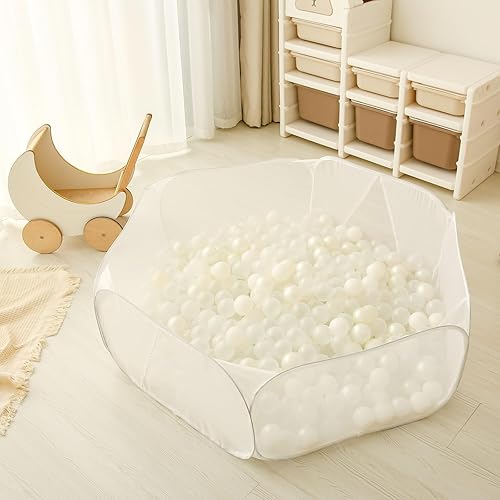 Miniatura 2 de GOGOSO Bolitas para niños, gran tienda de campaña desplegable con bolsa de almacenamiento con cremallera para bebés, niñas, niños, gatos, perros,