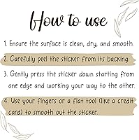 Vista 7 de Calcomanías de vinilo con texto en inglés "I Am Strong Kind Worthy Enough Loved Flower", citas inspiradoras, versículo bíblico, calcomanías